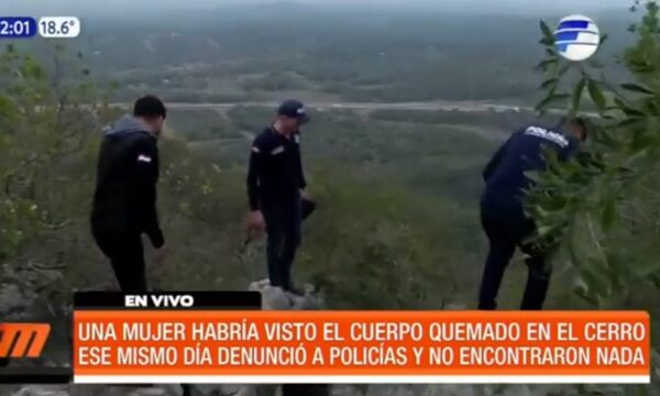 ¡Testigo del horror! Mujer vio el cuerpo quemado en el cerro | Telefuturo