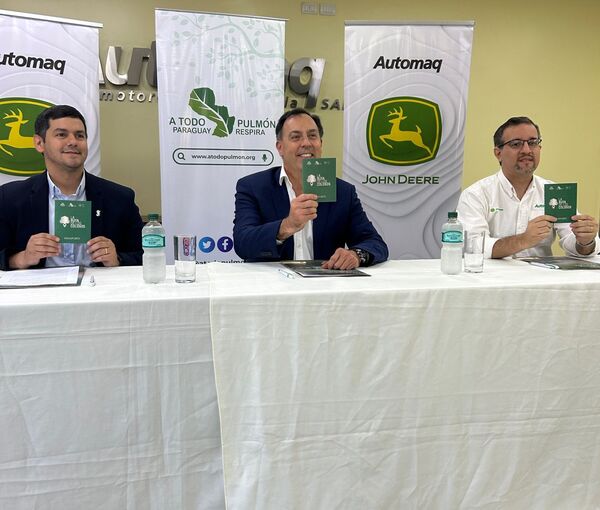 Automaq John Deere y A Todo Pulmón renuevan alianza para promover reforestación