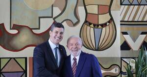 La Nación / Santiago Peña y Lula da Silva, reunidos para tratar integración y desarrollo en la región