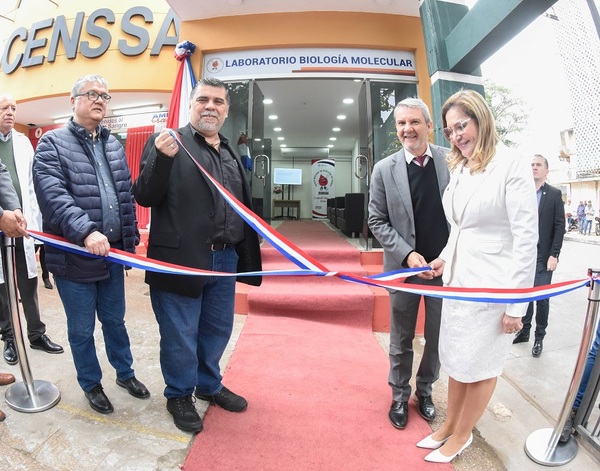 Ministerio de Salud inauguró laboratorio de biología molecular en CENSSA