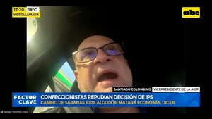Video: Confeccionistas repudian decisión de IPS  - Factor Clave - ABC Color