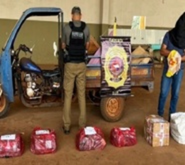 Supuesto reciclador transportaba casi 100 kilos de marihuana - Paraguay.com