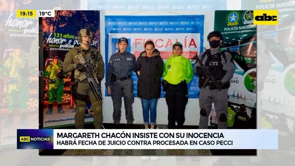 Caso Pecci: Margaret Chacón insiste con su inocencia - ABC Noticias - ABC Color