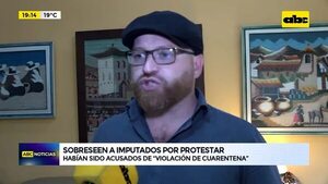 Video: Sobreseen a imputados por protestar  - ABC Noticias - ABC Color