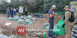 CASI 8 TONELADAS DE MARIHUANA SE INCAUTARON E INCINERARON EN EL DEPARTAMENTO DE ITAPÚA - Itapúa Noticias