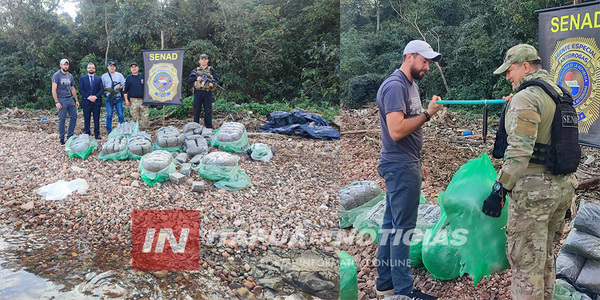 CASI 8 TONELADAS DE MARIHUANA SE INCAUTARON E INCINERARON EN EL DEPARTAMENTO DE ITAPÚA - Itapúa Noticias