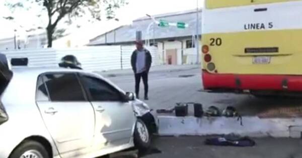 La Nación / Varias personas resultaron con lesiones en accidente de tránsito
