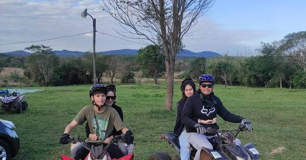 La Nación / Una aventura en cuatro ruedas: recorrer Yaguarón en cuaciclón