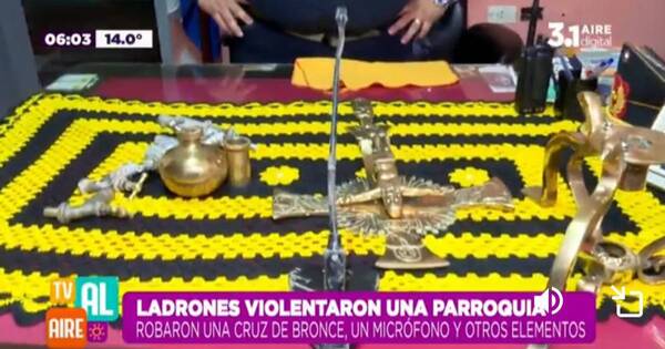 La Nación / Recuperan valiosos objetos robados de la Parroquia Virgen de Fátima de Sajonia
