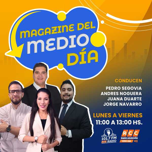 “El magazine del mediodía” la nueva propuesta de la RCC Radio llega este lunes