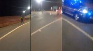 Hacían alcotest para pescar a “pochontoretos” pero ¡los echaron a pedradas y bombazos!