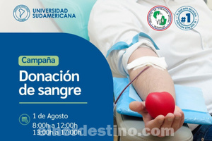 Junto al IPS: Universidad Sudamericana invita a la ciudadanía de Pedro Juan Caballero a salvar vidas donando sangre - El Nordestino
