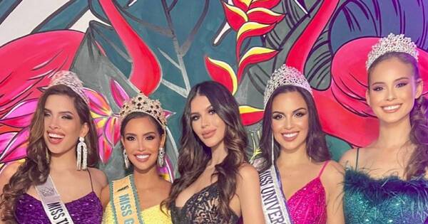 La Nación / ¡Belleza guaraní!: reinas se reunieron a desfilar para Agatha León