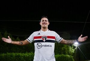El Sao Paulo contrata a James Rodríguez hasta junio de 2025