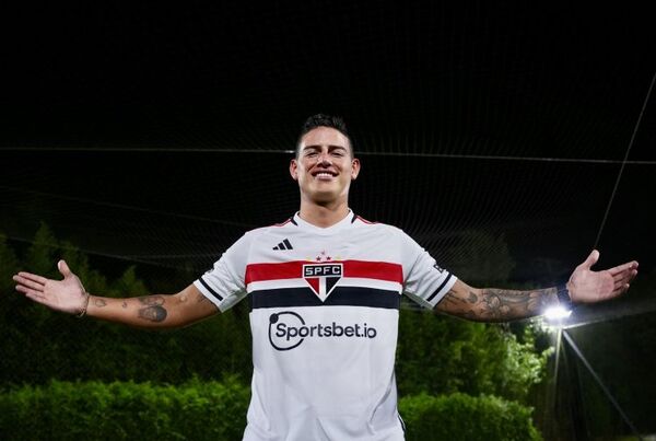 El Sao Paulo contrata a James Rodríguez hasta junio de 2025