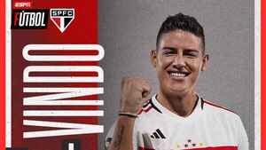 El Sao Paulo contrata a James Rodríguez hasta junio de 2025