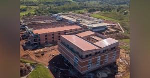  Encarnación: Obras del Gran Hospital del Sur presentan avance del 36%