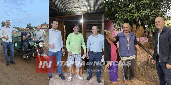 JAIME HINTERLEITNER PRETENDE REFORZAR LA SEGURIDAD EN EL DISTRITO DE CAMBYRETÁ - Itapúa Noticias
