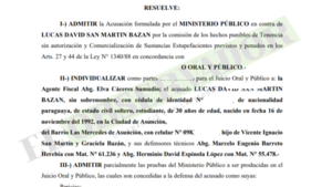 Caso Tusa: Presunto líder de red de traficantes de drogas sintéticas afrontará juicio 