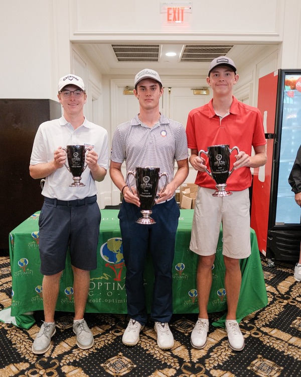 Matías Koropeski es el flamante campeón del Optimis International Junior Golf Amateur jugado en Miami
