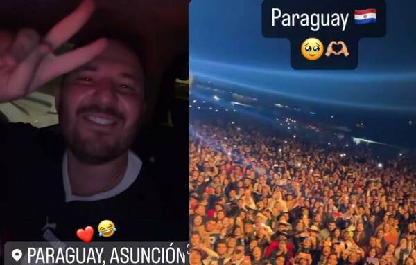 Felices por lo de anoche, los de "Grupo Frontera" dedicaron un video a Paraguay