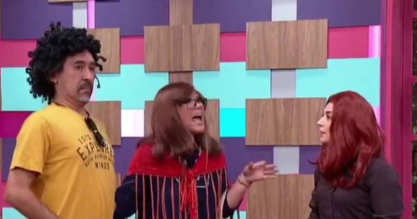 La Nación / Chake la suegra... Yolanda Park protagonizó divertido sketch