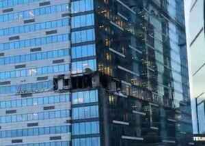 Ataque con drones a edificios en Moscú