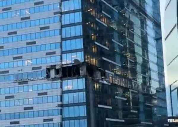 Ataque con drones a edificios en Moscú