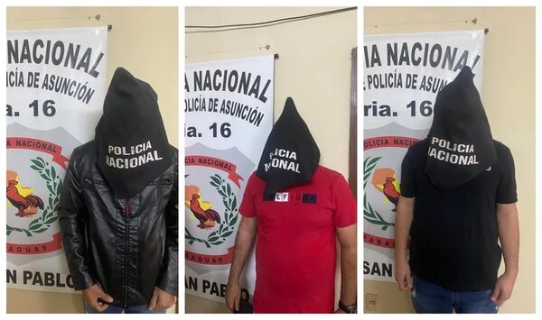 Grupo de jóvenes armados de Pedro Juan fueron aprehendidos en Asunción - Policiales - ABC Color