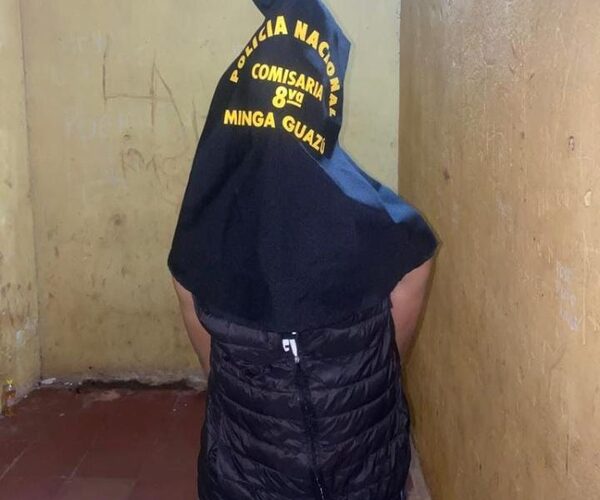 Marginal con antecedentes es detenido por robar wiski de un supermercado en Minga – Diario TNPRESS