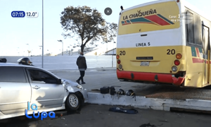 Accidente de tránsito cerca del puerto de Asunción | Telefuturo