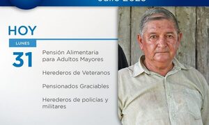Adultos Mayores cobran hoy