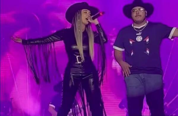 [VIDEO] ¡Marilina lloró amargamente antes de cantar con Grupo Frontera!