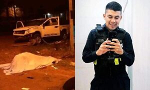 Conductor perdió el control y mató a un policía e hirió a otro - Noticiero Paraguay
