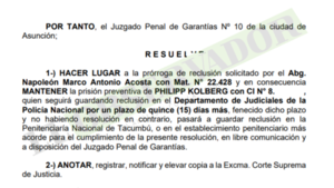 Alemán que intentó ingresar a la fuerza embajada de EEUU seguirá en el departamento de Judiciales