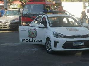 Llovió plomo en un enfrentamiento entre policías y ladrones en una estación de servicios