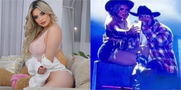 [VIDEO] La modelo paraguaya que tuvo "Vip regazo" con Grupo Frontera