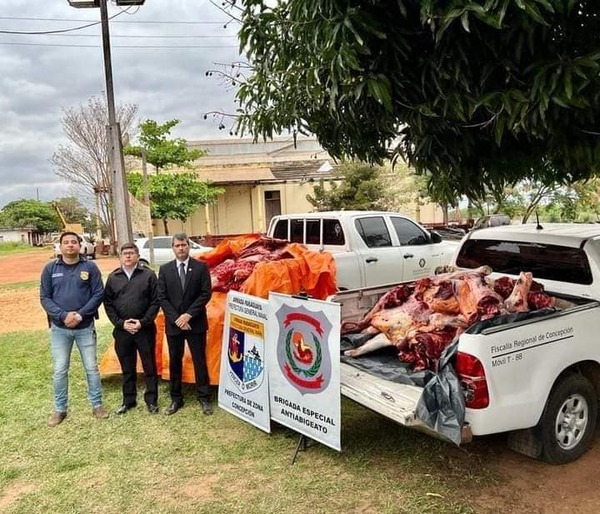INCAUTAN MÁS DE MIL KILOS DE CARNE Y APREHENDEN A PRESUNTOS ABIGEOS DE CONCEPCIÓN. - La Voz del Norte