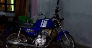 La Nación / Recuperación de motocicleta robada se dio con éxito gracias al GPS
