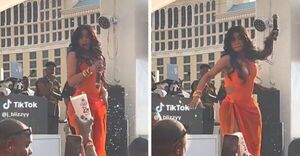 Diario HOY | Cardi B explotó en furia contra fan que le arrojó una bebida en pleno concierto