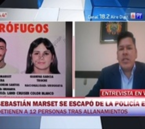 Marset escapó de la Policía en Bolivia - Paraguay.com