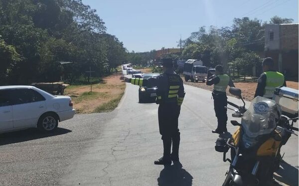 Desvío de tránsito en ramal Itá-Itauguá por fuga de gas en planta industrial de insecticida