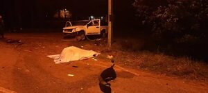 Joven policía fallece atropellado en accidente de tránsito - Policiales - ABC Color