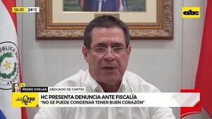 Video: “No se puede condenar tener buen corazón”, dice el abogado de Horacio Cartes - ABC Noticias - ABC Color