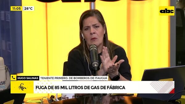 Video: Fuga de 85 mil litros de gas en una fábrica de Itauguá - ABC Noticias - ABC Color