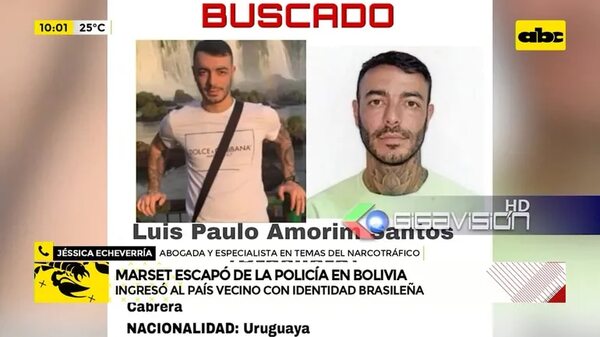 Video: Marset escapó de la policía en Bolivia - ABC Noticias - ABC Color