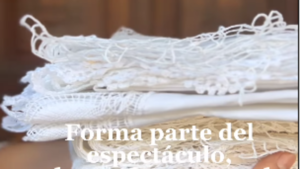 Primera dama pyahu pide donar manteles para "La Noche Blanca"