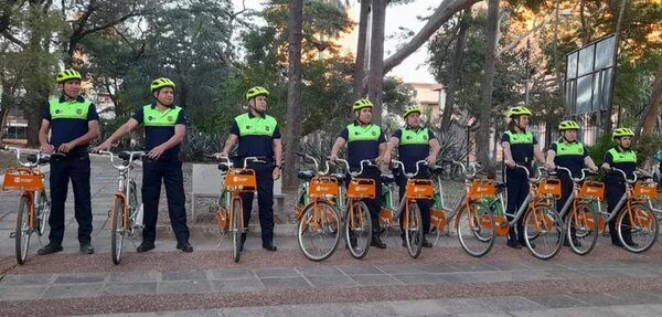 Bicicletas para recreación en la Costanera fueron convertidas en patrullas de la PMT - Nacionales - ABC Color