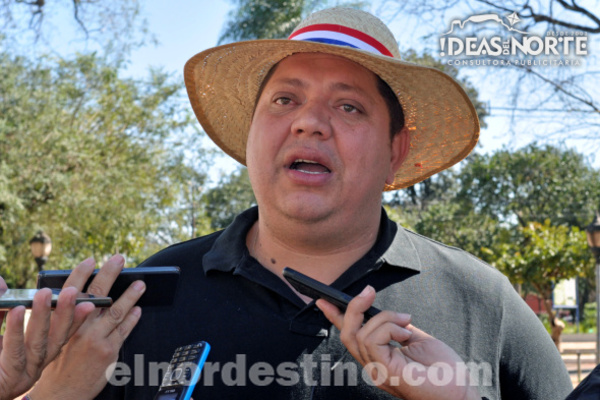 En el marco de un gran Festival Artístico Popular al aire libre, Juancho Acosta asumirá como gobernador de Amambay - El Nordestino