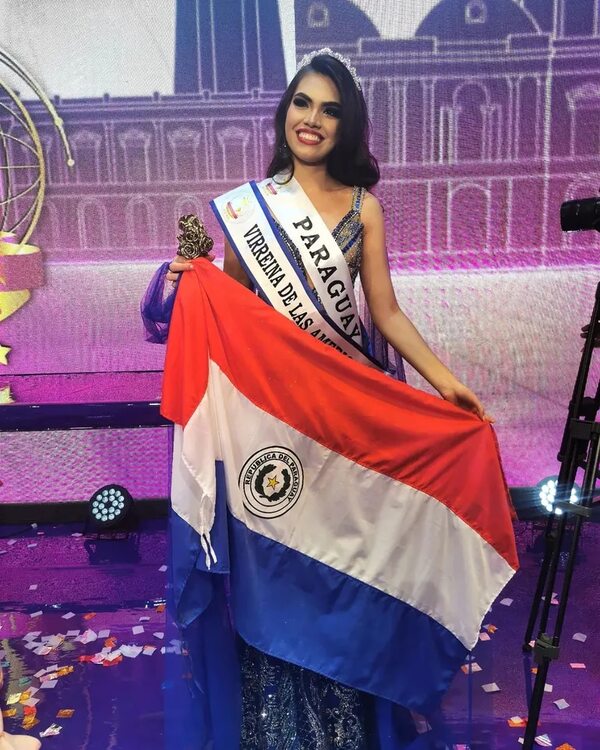 Nuestra compatriota Paula Mendiola es Virreina de Miss Teen Américas 2023 - Gente - ABC Color
